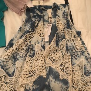 Chico’s sleeveless cardigan